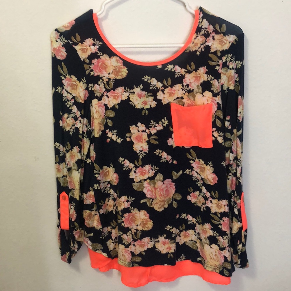 Long sleeve blouse